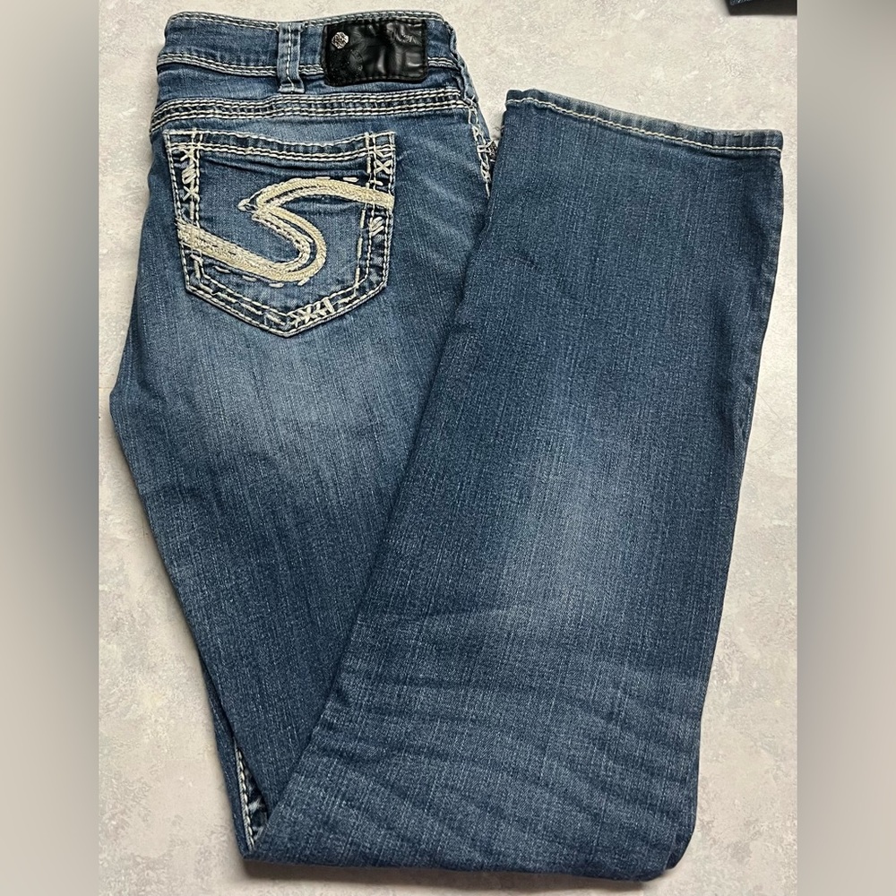 Silver Jeans Tuesday Baby Boot